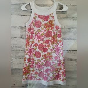 Lilly Pulitzer Girls 14 Floral Cotton Dress